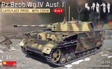 MiniArt 35344 - Pz.Beob.Wg.IV Ausf. J Late/Last Prod. 2 in 1 w/Crew