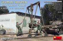 MiniArt 35350 - German Tankmen with Gantry Crane & Maybach HL 120 Engine
