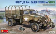 MiniArt 35389 - 1,5t 4x4 G7117 Cargo Truck w/Winch