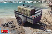 MiniArt 35426 - K-52 Trailer w/Power Unit PE-95