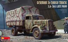 MiniArt 35459 - German 3t Cargo Truck 3,6-36S Late Prod