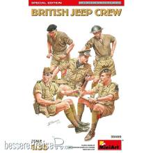 MiniArt 35469 - British Jeep Crew. Special Edition