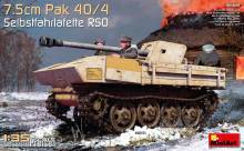MiniArt 35483 - 7.5cm Pak 40/4 auf gep. Selbstfahrlafette RSO