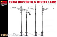 MiniArt 35523 - Tram Supports and Street Lamps