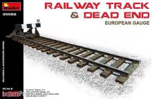 MiniArt 35568 - Railway Track & Dead End (European Gauge)
