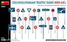 MiniArt 35655 - Czechoslovakian Traffic Signs 1930-40s
