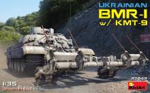 MiniArt 37043 - Ukrainian BMR-1 w/KMT-9