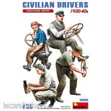 MiniArt 38050 - Civilian Drivers 1930-40s