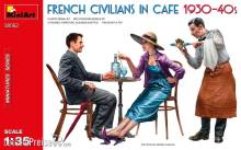 MiniArt 38062 - French Civilians in Cafe 1930-40s