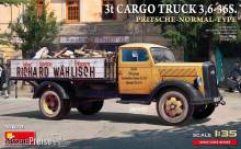 MiniArt 38079 - 3t Cargo Truck 3,6-36S. Pritsche-Normal-Type