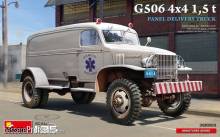 MiniArt 38083 - G506 4x4 1,5 t Panel Delivery Truck