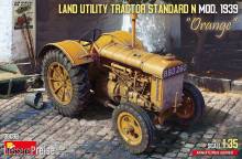 MiniArt 38098 - Land Utility Tractor Standard N Orange? Mod. 1939