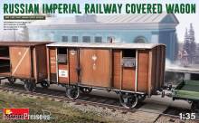 MiniArt 39002 - Russian Imperial Railway Covered Wagon