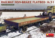 MiniArt 39004 - Railway Non-brake Flatbed 16,5 t