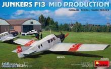 MiniArt 48005 - Junkers F13. Mid Prod. German, Polish, Swiss Service