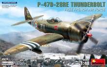 MiniArt 48015 - P-47D-28RE Thunderbolt. Free French Air Force. Basic Kit