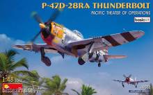 MiniArt 48022 - P-47D-28RA Thunderbolt. Pacific Theater of Operations. Basic Kit