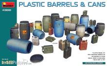 MiniArt 49010 - Plastic Barrels & Cans