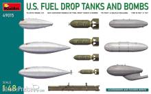 MiniArt 49015 - U.S. Fuel Drop Tanks and Bombs