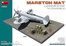 MiniArt 49019 - Marston Mat Landing Strip w/Barrels