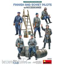 MiniArt 49022 - Finnish and Soviet Pilots