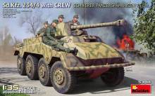 MiniArt 53014 - Sd.Kfz. 234/4 Schwerer Panzersp?hwagen 7,5 cm. w/Crew