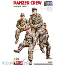 MiniArt 53015 - Panzer Crew. France 1944. Resin Heads