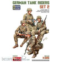MiniArt 53024 - German Tank Riders Set 2. Resin Heads