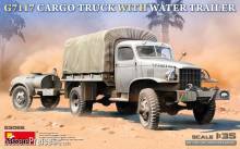 MiniArt 53066 - G7117 Cargo Truck with Water Trailer