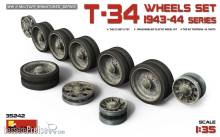 MiniArt 35242 - 1:35 T-34 Wheels Set. 1943-44 Series