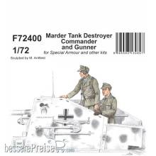 CMK F72400 - 1/72 Marder Tank Destroyer Commander and Gunner 1/72