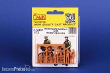 CMK 129-F72407 - Wehrmacht Soldiers with Military Bicycles