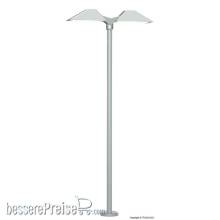 Viessmann 6484 - N Moderne Bahnsteigleuchte doppelt, 2 LEDs weiß