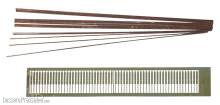 Heki 6521 - Metallgeländer N, 60 Pfosten, 20 Kupferdrähte á 20 cm