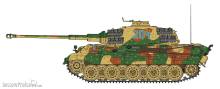 Hasegawa 652178 - 1/35 Königstiger, Henschel-Turm