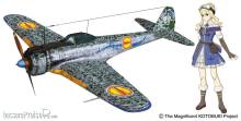 Hasegawa 652198 - 1/48 The Magnificent Kotobuki,Ki43-I Hayabusa, Oscar Emma