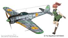 Hasegawa 652221 - 1/48 The Magnificent Kotobuki, Ki43-I Hayabusa Reona