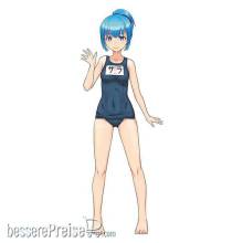 Hasegawa 652299 - 1/12 EGG Girls No. 19, Sara Mayuki, Scholl Swimming costume