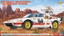 Hasegawa 652328 - 1/24 Wild Egg Girls, Lancia Stratos mit Lucy McDonnnell