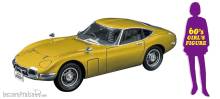 Hasegawa 652333 - 1/24 Toyota 2000 GT Gold mit Figur