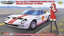 Hasegawa 652344 - 1/24 Wild Egg Girls Lamborghini Miuira P400 SV mikumo Shiranagai
