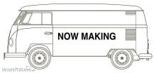 Hasegawa 652373 - 1/24 Volkswagen Type 2, EGG Girls