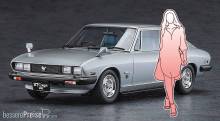 Hasegawa 652404 - 1/24 Isuzu 117 Coupe, mit Figur
