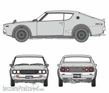 Hasegawa 652406 - 1/24 Nissan Skyline 2000GT-R