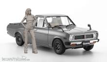 Hasegawa 652426 - 1/24 Datsun SunnyLang-Version mit Frauen-Figur