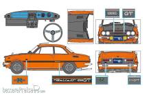 Hasegawa 652449 - 1/24 Isuzu Bellett 1600Gtr Early Version