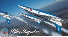 Hasegawa 652753 - 1/72 Kawaski T-4 Blue Impukse Acro View