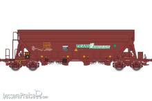 Albert Modell 65319 - Schüttgutwagen Tanpps, SNCF, Ep.V Trans Engrais - in brauner Farbgebung