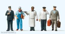 Preiser 65355 - 1:45 US-Bahnpersonal