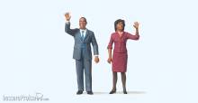 Preiser 65360 - 1:45 Obama mit Frau